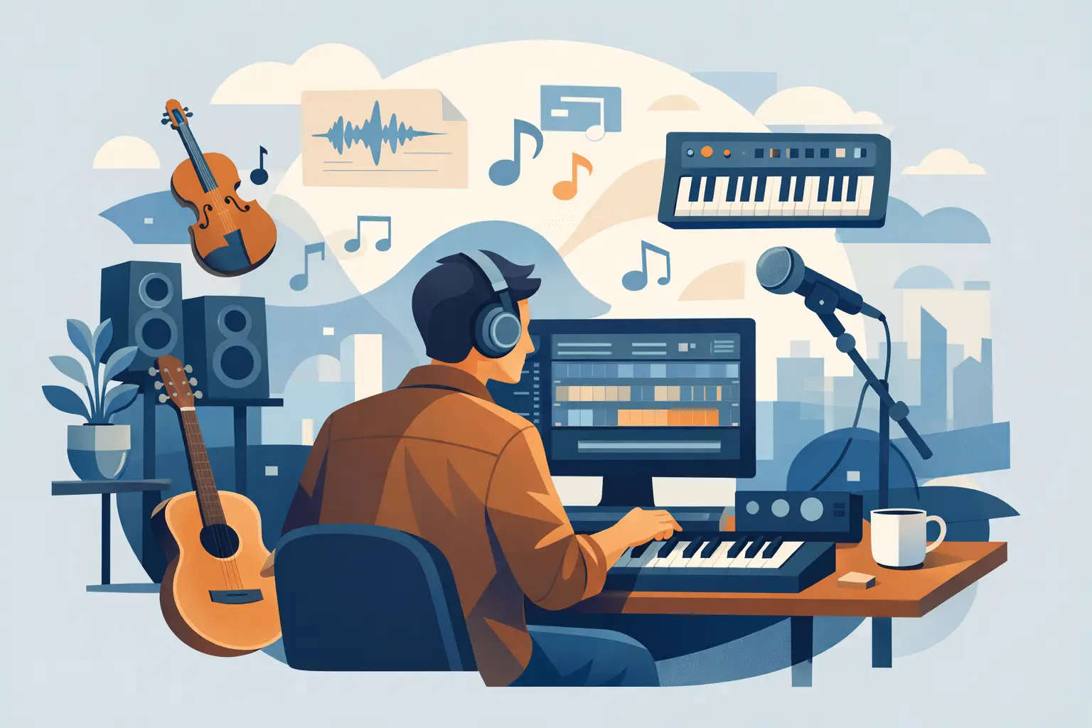 Artiste indépendant en musique instrumentale