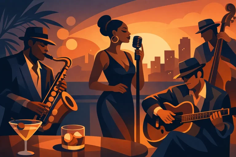 Musique groove jazz blues - chaleur et style