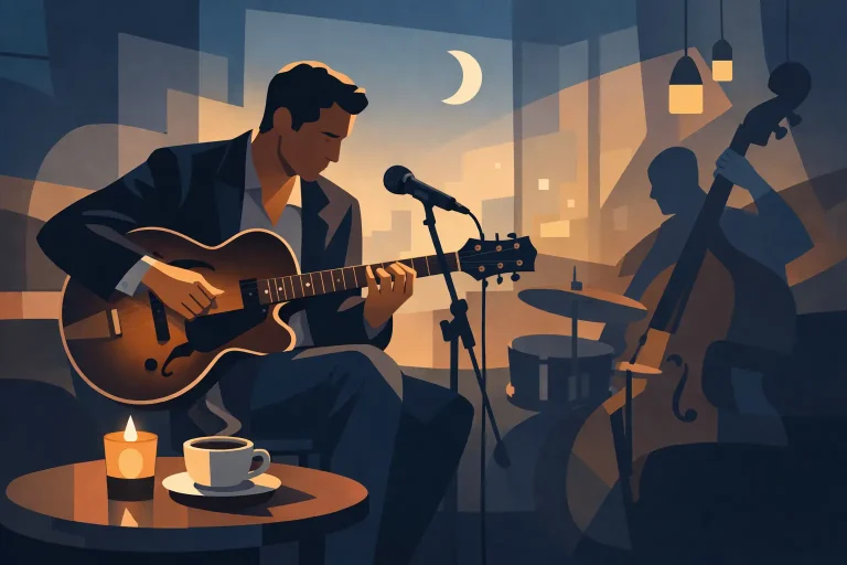Session live guitare jazz - l’instant vrai