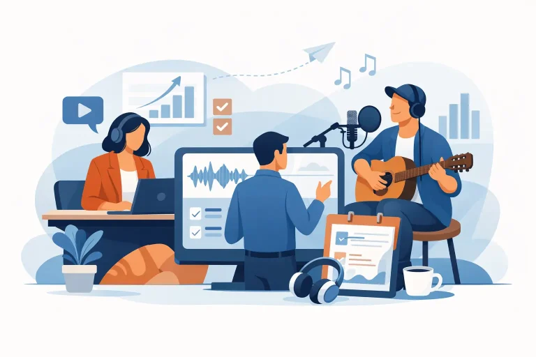 Comment suivre un projet musical indépendant