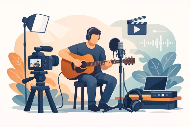 Comment filmer une session acoustique avec justesse