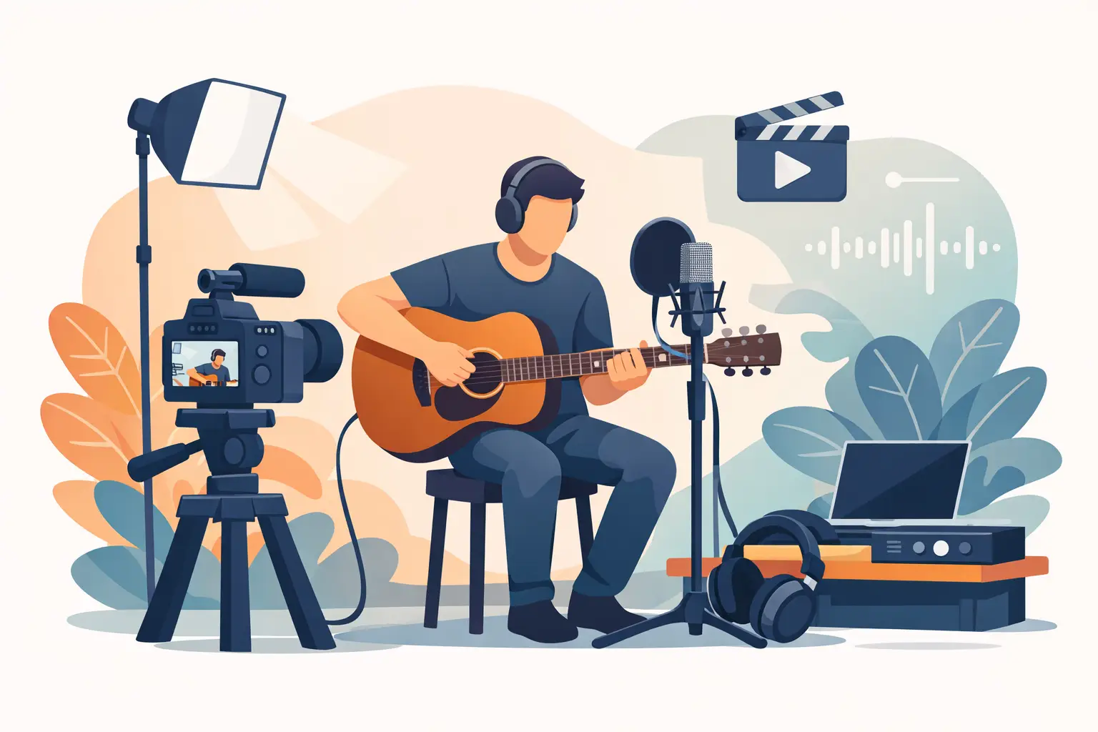 Comment filmer une session acoustique avec justesse
