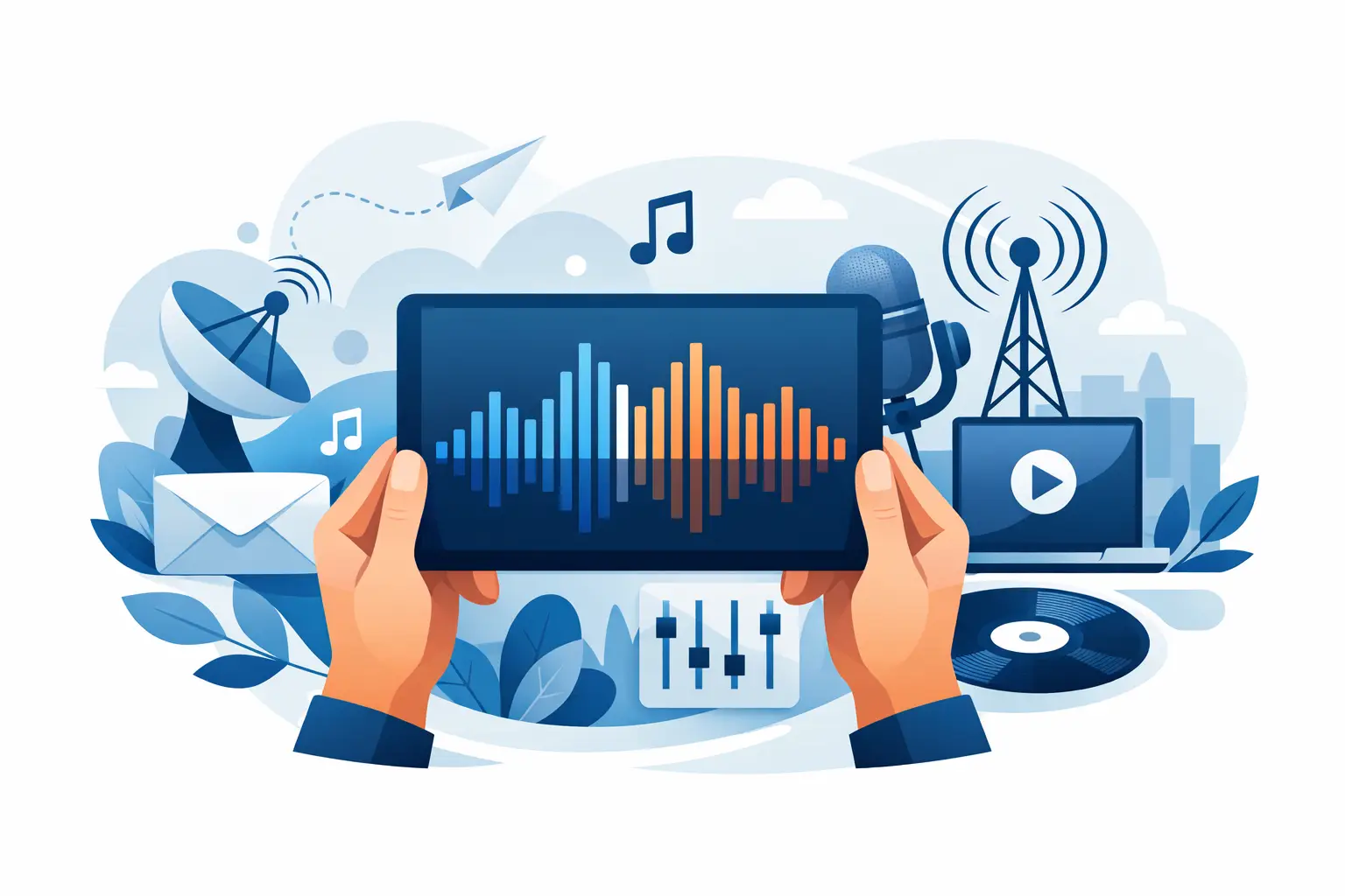 Envoyer sa musique aux médias sans perdre son son