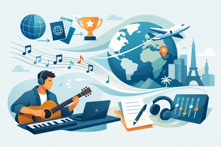 Guide artiste compositeur international : 7 repères