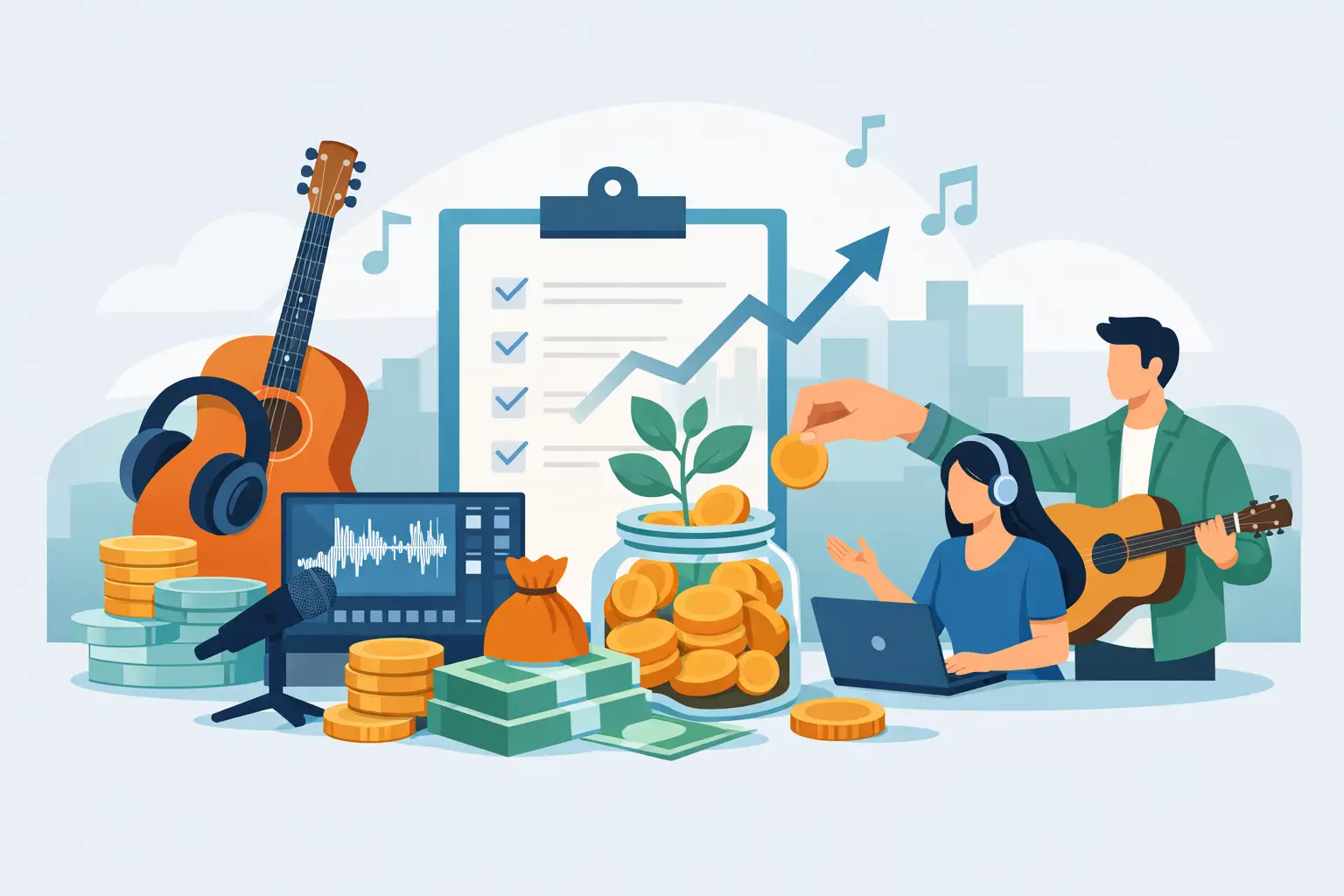 Guide financement projet musical indépendant