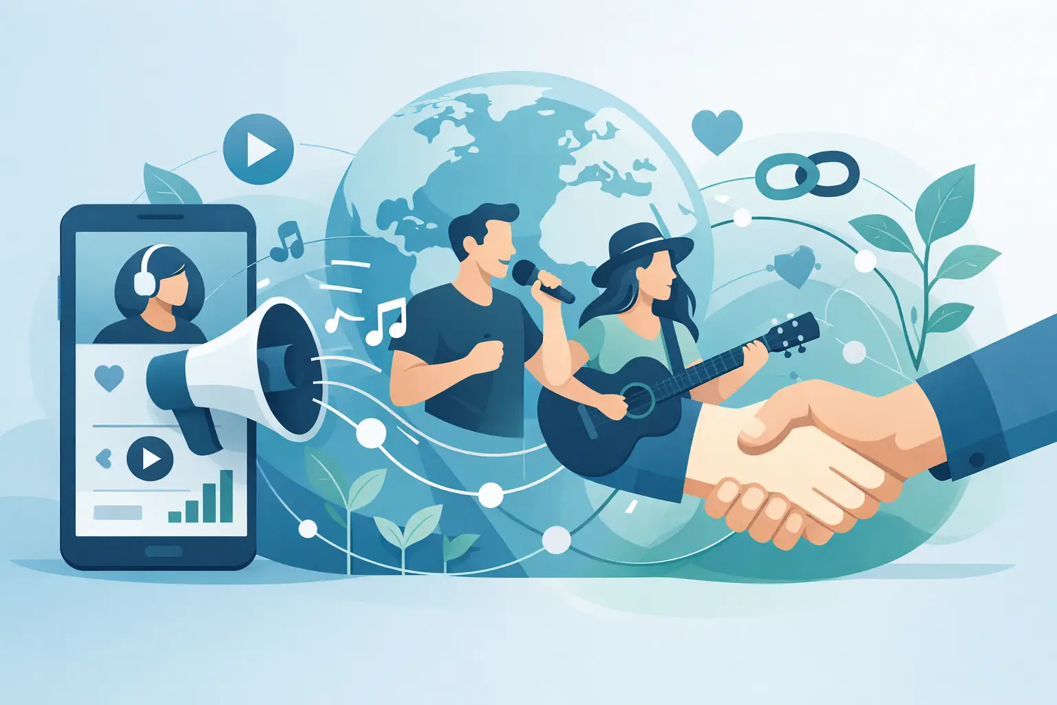 Promotion musicale organique et lien durable