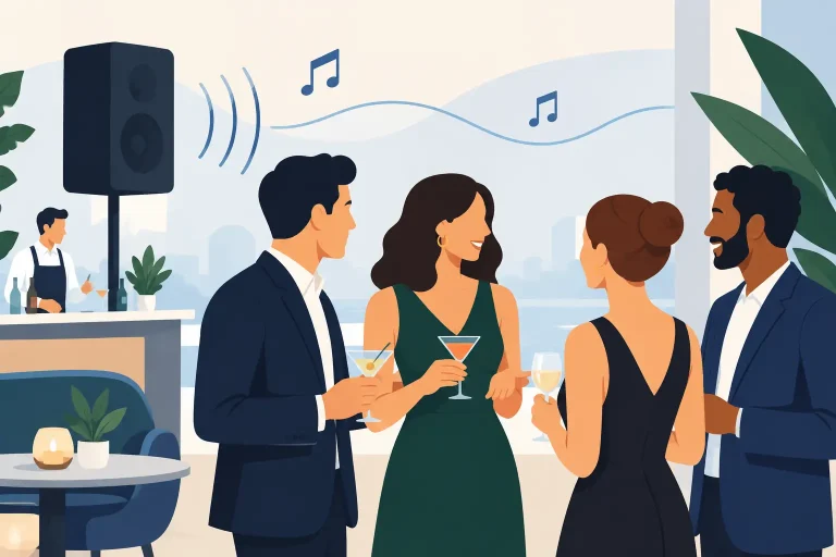 Choisir musique cocktail sans couvrir les voix