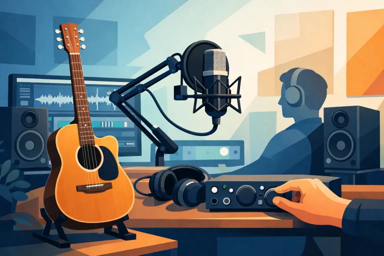 Comment enregistrer guitare en home-studio