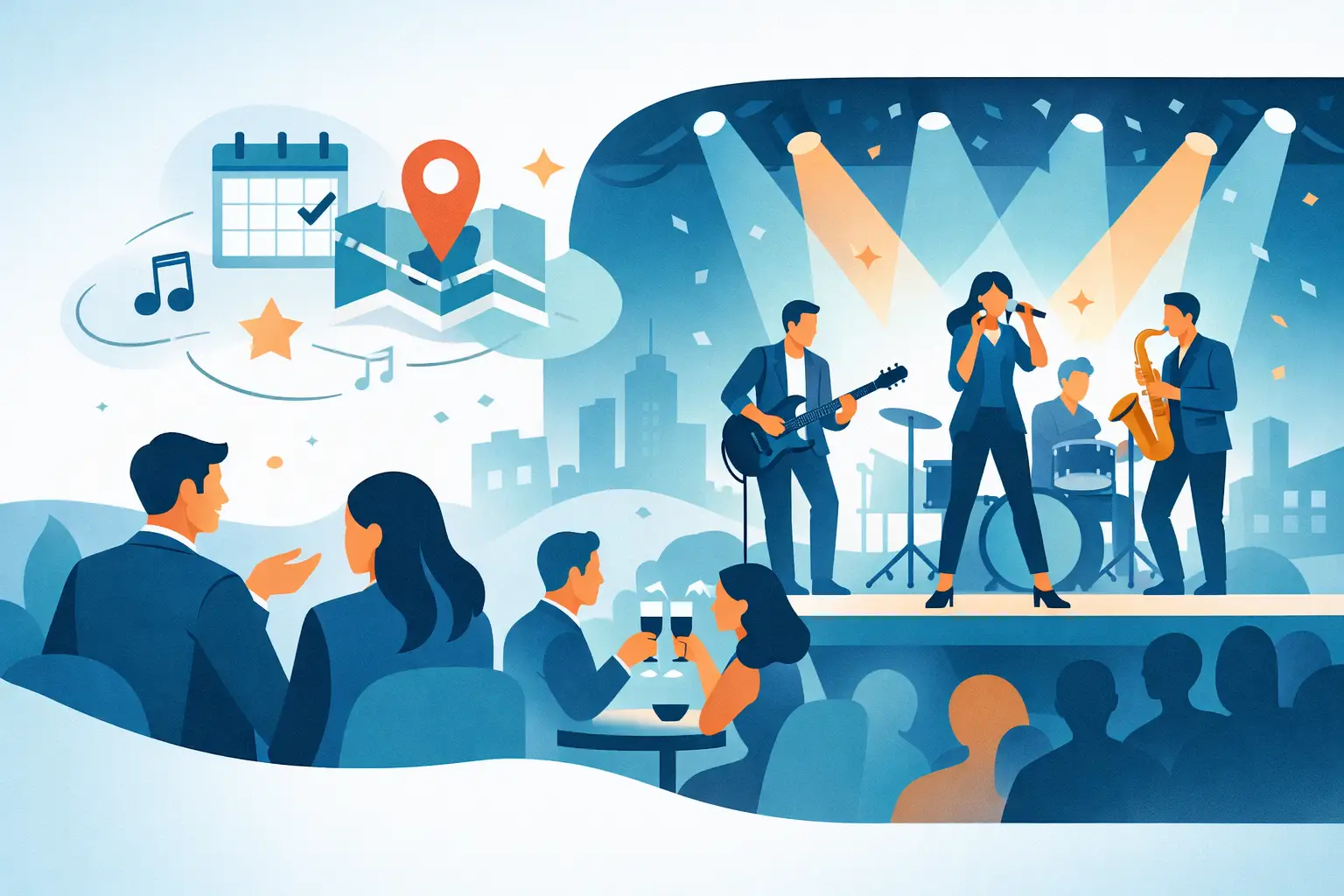 Guide concerts pour entreprises qui marquent